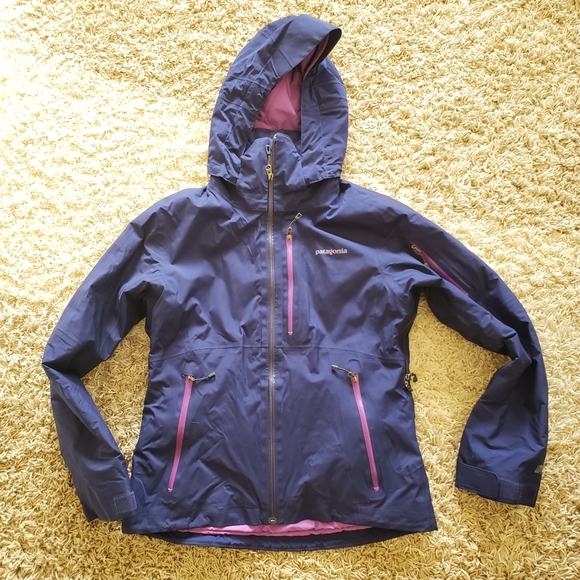 Patagonia H2No Insulated Outskirts ski jacket small purple/blue - Picture 10 of 16